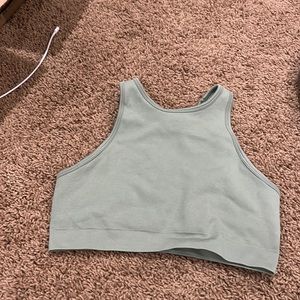 high neck razor back bra non padded